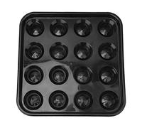 Yosoo Health Gear Billiard Ball Storage Tray, 16 Ball Capacity Black