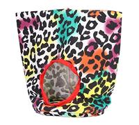 Yosoo Health Gear Bird Canvas Parakeet 20.5cm Hanging Bird Bed Foldable Portable Easy to Clean for Parrots Parakeets and Small Pets in Cage Resting Sleeping (2)
