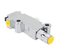Yosoo Health Gear Brake Proportioning Valve, High Performance Proportioning Combination Valve 172-2174 Replacement for Chevy Full Size Trucks (Electroplated Aluminum)