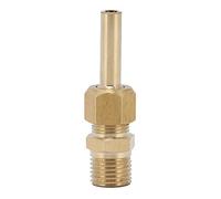 Yosoo Health Gear Brass Fountain Nozzle Fountain Spray Head Fountain Jet Nozzle Adjustable Sprinkler for Waterscape with Multiple Nozzles for Commercial Fountains Ponds (2 Points 1/4)