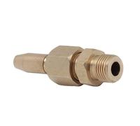 Yosoo Health Gear Brass Fountain Nozzle Fountain Spray Head Fountain Jet Nozzle Adjustable Sprinkler for Waterscape with Multiple Nozzles for Commercial Fountains Ponds (1 Point 1/8)