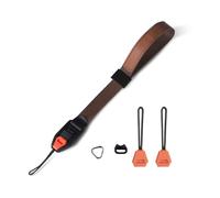 Yosoo Health Gear Camera Wrist Strap Adjustable, 90kg Load, Magnetic Safety Strap with Leather Cuff for Most Digital Cameras and Binoculars (Brown)