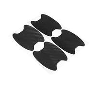Yosoo Health Gear Car Door Handle Scratch Protectors, Composite Material with Self Adhesive Design, 4pcs Protection for Most Cars and Trucks (A(black))