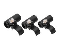 Yosoo Health Gear Climbing Stick Lock, 3PCS 14 16 18mm Rubber Walking Pole Flip Lock Adjustable Trekking Pole Clip Cane Flap Lock Universal Accessories for Hiking, Backpacking, Mountaineering