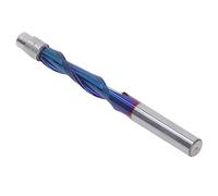 Yosoo Health Gear Compression Flush Trim Router Bit Carbide 1/4 Shank | Premium Cemented Carbide Construction, Dual-direction Spiral Design, Splinter-free Cutting Both Faces, Bearingguided Flush