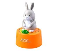 Yosoo Health Gear Cute Kitchen Timer, Mechanical Cartoon Animal Countdown Timer, 60 Minute Visual Dial, Loud 5 to 7 Second Ring, Manual Wind Up for Cooking Baking Study Kids Adults (RB713 Orange)