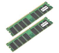 Yosoo Health Gear DDR Memory Module 2 Pack 1GB Desktop Memory Module 400MHz PC3200 184 Pin PCB Double Sided 16 Grain for Desktop Upgrade for Gaming Office Use
