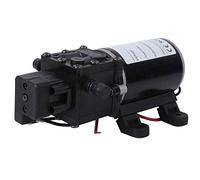Yosoo Health Gear Diaphragm Pump, Cast Iron Electric Water Pump with Intelligent Pressure Switch, 12V 7 L Min 1.2 MPa 10 Mm Outlet, for Clean Water Pressure Testing Boosting Users (18V Motor)