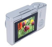 Yosoo Health Gear Digital Photography Camera, 1080P 48MP with 2.4 Inch Flip Screen, Compact Vlog Camera with 18X Electronic Zoom, CCD Image Sensor (White)