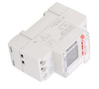 Yosoo Health Gear Digital Timer Switch, ABS Liquid Crystal Display Time Switch Relay 30A 85 to 265VAC, 24 Hour Programmable Timer with Backlight and 96 On Off Settings for DIN Rail Control