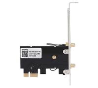 Yosoo Health Gear Dual Antenna Network Card, PCIe X1 Wireless Network Card for AX200, WiFi 6 2.4G 574Mbps 5G 2400Mbps, Bluetooth 5.0, MU MIMO for Gaming Streaming Office Desktop PC