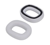 Yosoo Health Gear Ear Pads Replacement Cushions Protein Leather Memory Foam Noise Isolation Soft Comfort Easy Install for PX8 PX7 S2 PX7 S2e Headphones Home Travel Office Use (White)