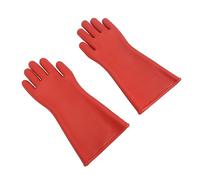 Yosoo Health Gear Electrical Insulated Safety Gloves, Rubber Insulating Gloves for Electrical Work, 12KV Class 00 High Voltage Work Gloves for Electrician Repair