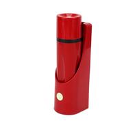 Yosoo Health Gear Emergency Flashlight, LED Torch Battery Powered Wall Mounted Emergency Escape Lighting Small Super Bright Hand Flashlight for Hotel Home Red