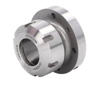 Yosoo Health Gear ER40 Collet Chuck Carbon Steel Clamping Collet Holder 80mm Diameter 0.005 Accuracy Compact Design for CNC Milling Machine and Lathe Back Plate Machining