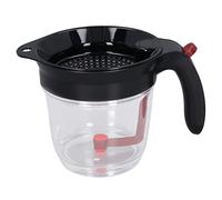 Yosoo Health Gear Fat Separator with Bottom Release, 1000ml Multifunction Quick Separation Heat Resistant Kitchen Gravy Oil Separator Jug Fat Strainer Jug