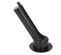 Yosoo Health Gear Fishing Rod Cup Holder Labor Saving Punchless ABS Outrigger Boat No Drill Needed Easy Install Plastic with Simple Insertion Mechanism for Boats Ships Yachts Accessory (30 degrees)