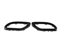 Yosoo Health Gear Gloss Black Tip Cover Trims, Pair ABS PC Tailpipe Finisher Replacement for Mercedes A B C E GLC CLS Class W177 W247 W205 W213 X253 C257