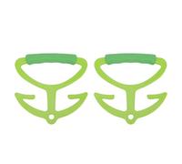 Yosoo Health Gear Grocery Bag Carrier Handle,Heavy Duty Comfortable Grip Carry Handle, Each Holds Up to 80lbs Durable Shopping Rack Handle ABS TPR Plastic Holder for Carrying Bags Buckets