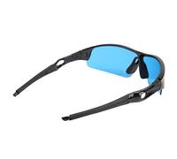 Yosoo Health Gear Grow Room Glasses, PC LED Protection Glasses with UVA UVB Filtering, Side Light Coverage, Nose Pad Comfort, Extra Lens Included for Greenhouse Grow Tent Plant House Work (Blue)