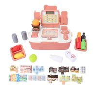 Yosoo Health Gear Kids Pretend Cash Register Toy, with Drawer, Keyboard, Sound Light, Calculator Set, for 3 to 6 Years Old