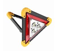 Yosoo Health Gear LED Car Warning Light, Triangle Sign 30W Breakdown Light Car Road Emergency Lamp Safety Triangle Stop Sign
