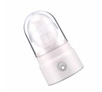 Yosoo Health Gear Manual Egg Shaker, ABS PC Silicone Egg White Yolk Mixer, 10 Second Pull Rope Golden Maker with Drop Resistant Pad, Compact Kitchen Tool for Home Cooks (White)