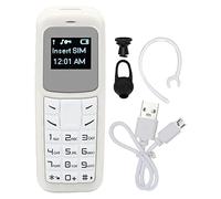 Yosoo Health Gear Mini 2G GSM Unlocked Mobile Phone with SIM Card, Bluetooth Dialer Headset, Tiny Backup Phone for Travel and Emergency
