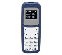 Yosoo Health Gear Mini Phone Bluetooth Headset Dialer, Smallest Mobile Phone Bluetooth Dialer Tiny Headset with Ear Hook Support SIM 0.66inch (Blue)