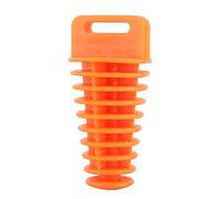 Yosoo Health Gear Motocross Exhaust Plug, Rubber Exhaust Pipe Plug, 2/4 Stroke Motorbike Exhaust Muffler Exhaust Bung Silencer Wash Plug, Motorcycle Dirt Bike ATV Quad Pipe Plug(Orange)