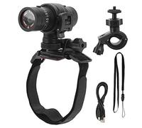 Yosoo Health Gear Motorcycle Helmet Camera, 1080P Full HD Wide Angle Bike Sports Camera Action Camera Cycle Helmet Mount Bike Helmet Camera Cycling DV Camcorder with Bracket