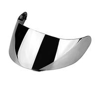Yosoo Health Gear Motorcycle Helmet Visor, Motorcycle Helmet Lens Replacement for AGV K1 K3 SV K5, Motorbike Full Face Helmet Wind Shield Protective Cover Windshield(Silver)