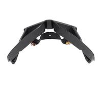 Yosoo Health Gear Motorcycle Naked Front Spoiler ABS Iron Aerodynamic Wing Black for MT 09 2017 2020 Reduces Wind Resistance Improves Stability Adds Sport Style for Street Riders