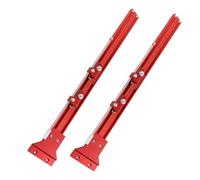 Yosoo Health Gear Parallel Guide Rail System Aluminum Alloy Guide Rail Joining Set 300mm 11.8in 90 Degree Adjustable Scale Locking Design for Circular Saw Woodworking