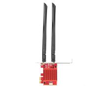 Yosoo Health Gear PCIe 1X to M.2 NGFF Adapter Card WiFi Expansion Board for Desktop Computers, Supports Bluetooth Cable, Dual Band Antenna, Fits 22 X 30mm and 16.5 X 30mm Cards