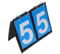 Yosoo Health Gear Portable Table Top Scoreboard, Large Digital Flip Score Keeper, PU and Membrane Paper, Clear Number Display, Lightweight Design, for Basketball Football Volleyball Softball Hockey