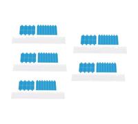 Yosoo Health Gear Privacy Screen Mount Tabs, 5 Set Clear Plastic Adhesive | Slide holder strips, peel stick installation, for monitor and laptop privacy filter replacement, durable plastic