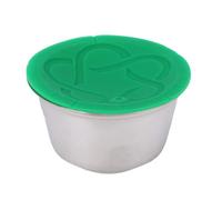 Yosoo Health Gear Reusable Coffee Capsule Fit for Dolce Gusto Machine Stainless Steel Silicone Refillable Filter Pod with Tamper Brush Spoon Cup, Pods Lid Maker Machine,Reusable Cup Kit