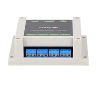 Yosoo Health Gear RTU Relay Module, ABS 485 4 Channel Relay Module with Optocoupler Isolation, Modbus RTU, 1 to 255 Addressing, 4800 to 38400bps for Industrial Automation Control