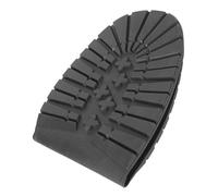 Yosoo Health Gear Rubber Sole Heel Savers Shoe Repair Kit, Anti Slip Boots Shoes Front Soles Heel Soles Mute Boot Sole Replacement Shoes Repair Patches (Black forefoot)