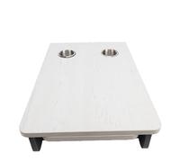 Yosoo Health Gear RV Table Top, Extendable Wooden Boat Table Top 600 X 400 X 100mm, Removable Pull Out Design, Space Saving Surface for Motorhome Yacht Camping Dining and Work (White)