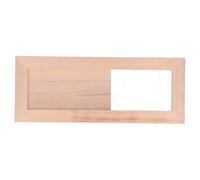 Yosoo Health Gear Sauna Air Vent Grille Cover, Wooden Adjustable Sauna Room Air Ventilation Cover Ventilation Louvre for Steam Room