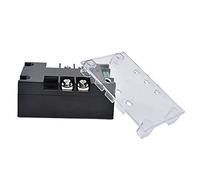 Yosoo Health Gear SCR Voltage Regulator Solid State AC Voltage Controller 220 to 380VAC Photoelectric Isolation 0 to Full Output for Electric Furnaces Ovens Lighting (SSR-40WA-S without radiator)