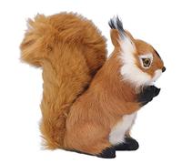 Yosoo Health Gear Simulation Squirrel, Squirrel Decor for Garden Home Desk Decoration, Animal Craft Ornament