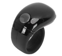 Yosoo Health Gear Smart Ring, ABS Smart Counter Ring with Digital Screen, 80mAh Electronic Counter with APP Sync Time Reminder Large Key for Sports Work Meditation (Black)