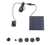 Yosoo Health Gear Solar Fountain Pump, Mini Panel Kit for Garden