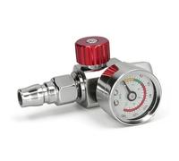 Yosoo Health Gear Spray Gun Air Regulator, G1/4in Thread Air Adjusting Regulator with Pressure Gauges for Air Tools