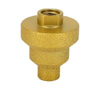 Yosoo Health Gear Step Drill Bit 20mm 35mm 50mm, Diamond Brazed Multi-Layer Step Bit for Tile Marble Concrete, Tapered Reamer with M14 Shank, Dry Wet Use Hole Expander Chamfer Tool