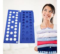Yosoo Health Gear T Shirt Folding Board,Fast Speed Adult Clothes Shirt Folder Organizer Flip Fold Laundry Organizer for Pants, Shorts, Pajamas, T-Shirts, Thick Clothes (Blue)