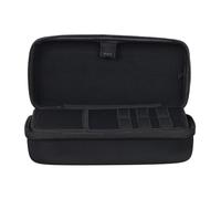 Yosoo Health Gear Tee Carrying Case, EVA Tee Hard Case with Zipper and Handle, 25.5 X 11 X 8 Cm Storage for Balls Gloves Tees Divot Tools Markers, for Golfers on Course Travel (Black)